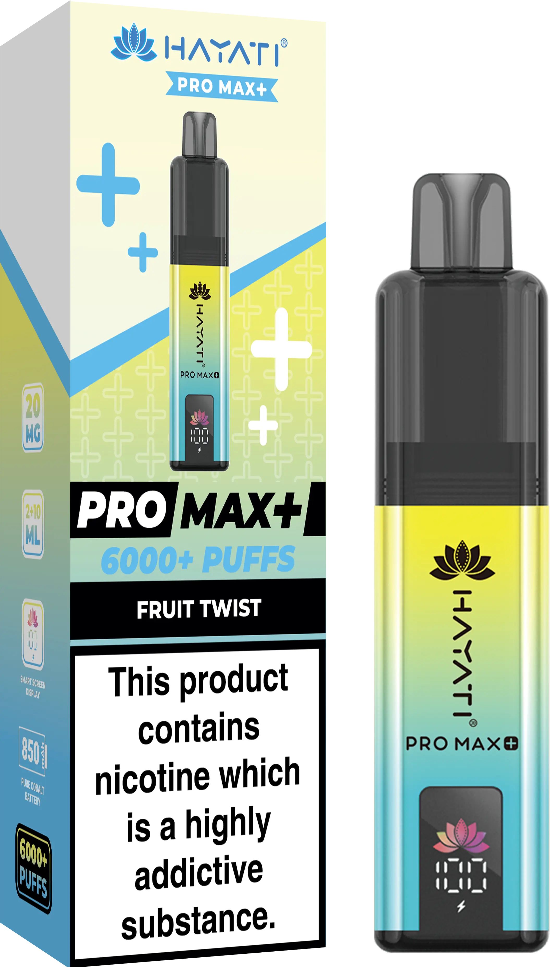 Hayati Pro Max 6000 Puffs Disposable Vape Pack of 10 - Vape wholesale supplies